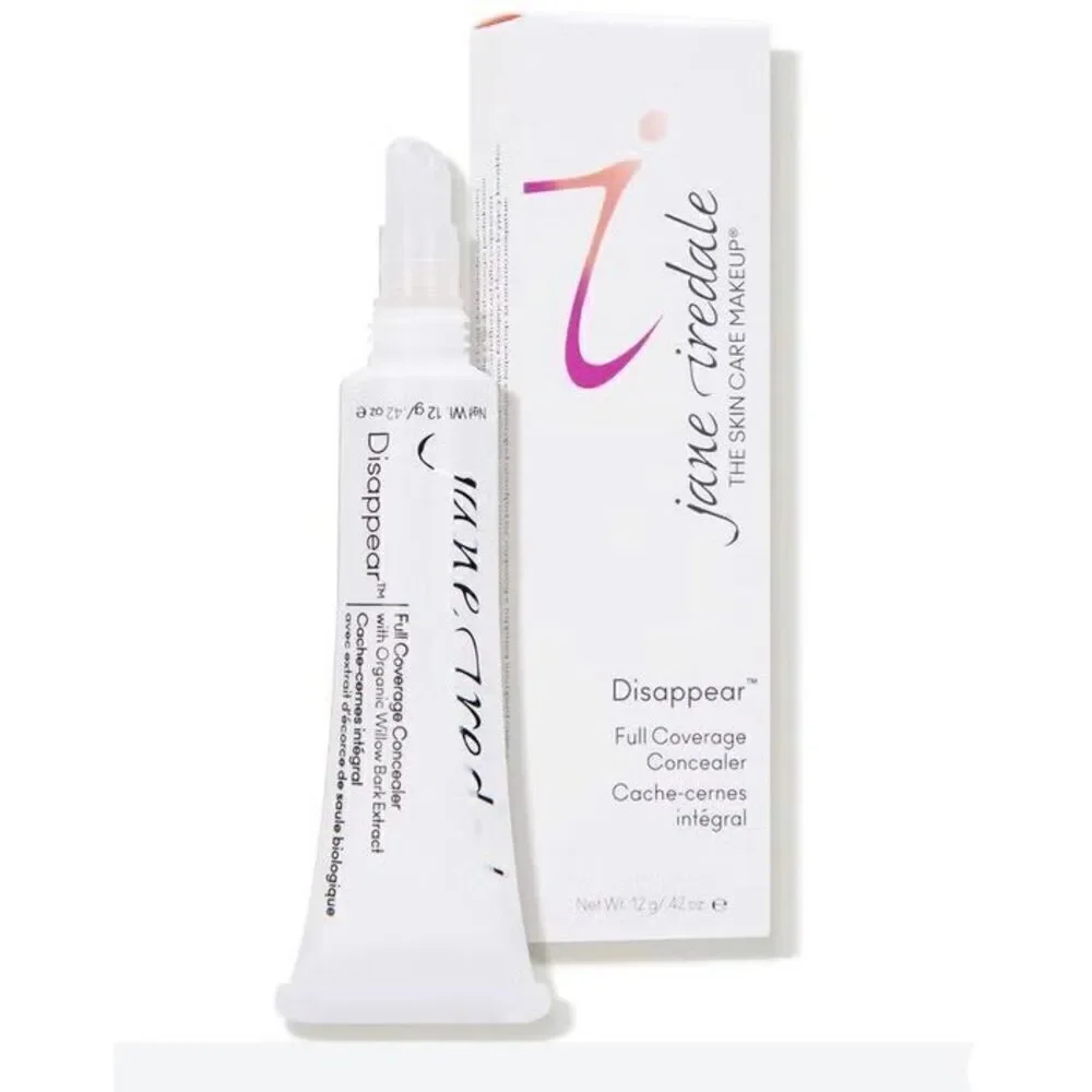 JANE IREDALE - NWTIB - Disappear Full Coverage Concealer in “Dark” Full Size